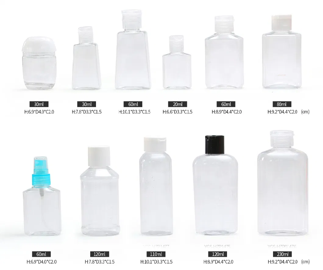 Hot Sale Fast Lead Time 10oz 11oz 16oz Plastic Hand Sanitizer Bottle with Pump