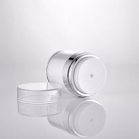 Wholesale Luxury Dual Walls Airless Bottle of Acrylic Lotion Bottle in Stock