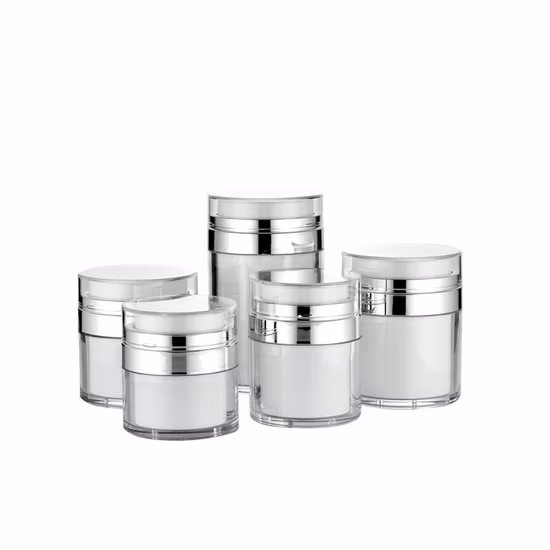 Wholesale Luxury Dual Walls Airless Bottle of Acrylic Lotion Bottle in Stock